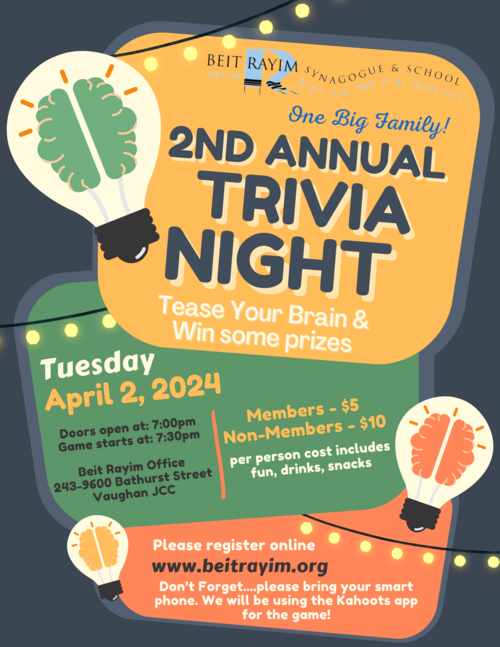 Banner Image for 2nd Annual Trivia Night
